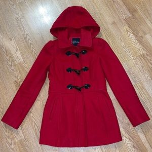 Guess Red Wool Coat